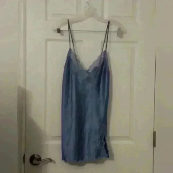 Victoria's Secret Short Nightie Slip Dress With Lace Detail Feminine Sexy - Picture 1 of 11